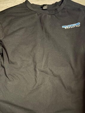 Black Short Sleeve Graphic Tee - Unbranded